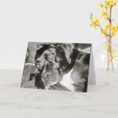 Canine Kaart (Gele Bloem)