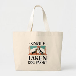 Canine Love Life Grote Tote Bag