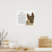 Canine Love Poster (Keuken)