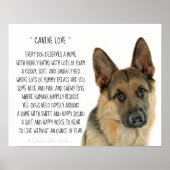 Canine Love Poster (Voorkant)