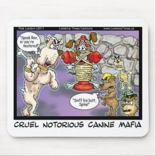 Canine Mafia Funny T - shirts Kaarten Mokken en GI Muismat