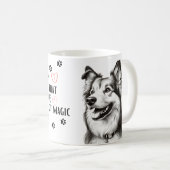 Canine Magic: Een kopje onvoorwaardelijke liefde Koffiemok (Voorkant rechts)