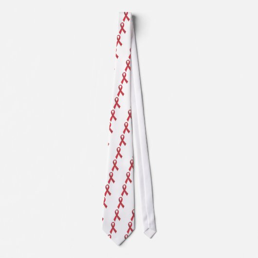 Canine Megaesophagus Support Ribbon Apparel Stropdas (Voorkant)