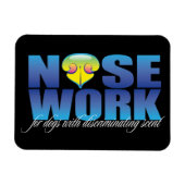 Canine Neuswerk voor honden met discriminerende sm Magneet (Horizontaal)