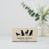 Canine Pack | Dog-opleiding Visitekaartje (Staand voorkant)