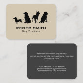 Canine Pack | Dog-opleiding Visitekaartje (Voorkant / Achterkant)