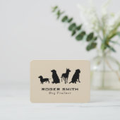 Canine Pack | Dog-opleiding Visitekaartje (Staand voorkant)