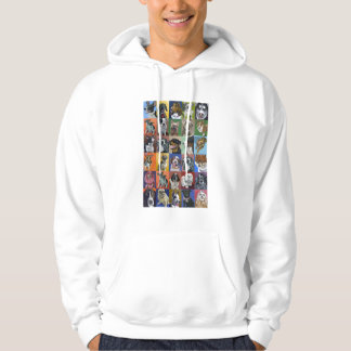 Canine Portrait Series Mannen Hoodie