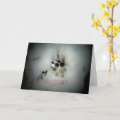 Canine Sympathy Condolance Card Kaart (Gele Bloem)