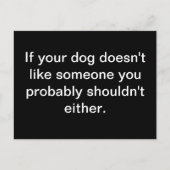 Canine Wisdom - Briefkaart (Voorkant)