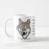 Canis Lupus 2 Koffiemok (Links)