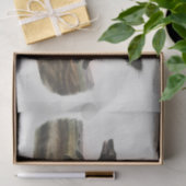 Canis lupus, Black American Wolf. Mannelijk. Vinta Tissuepapier (Geschenk)