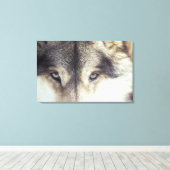 Canis Lupus Canvas Afdruk (Insitu (Houten vloer))