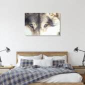Canis Lupus Canvas Afdruk (Insitu (Slaapkamer))