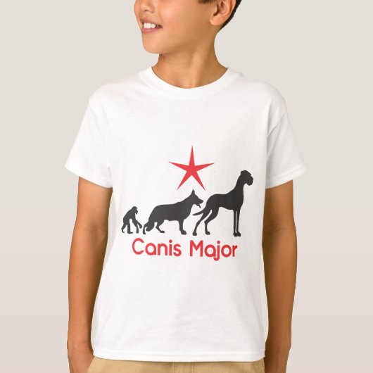 Canis Major Great Dane T-shirt (Voorkant)