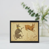Canis Major, Lepus, Columba Noachi Cela Sculptoris Briefkaart (Staand voorkant)