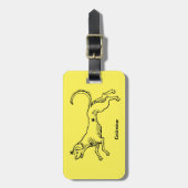 Canis Minor, 1482 Bagagelabel (Voorkant verticaal)