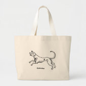 Canis Minor, 1482 Grote Tote Bag (Voorkant)