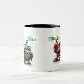 Canker & Dinky Classic Two-Tone Coffee Mok (Center)