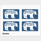 Canmore Alberta Beer Rechthoekige Sticker (Vel)