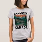 Canmore Alberta, Canada. T-shirt (Voorkant)