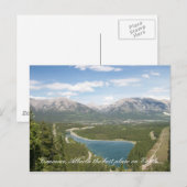 Canmore, Alberta, de beste plek op Ea... Briefkaart (Voorkant / Achterkant)