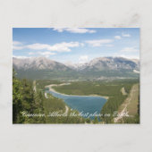 Canmore, Alberta, de beste plek op Ea... Briefkaart (Voorkant)