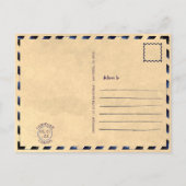 Canmore Alberta Mountains Canada jaren 1950 Briefkaart (Achterkant)