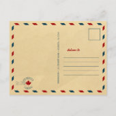 Canmore Alberta Mountains Canada jaren 1950 Briefkaart (Achterkant)