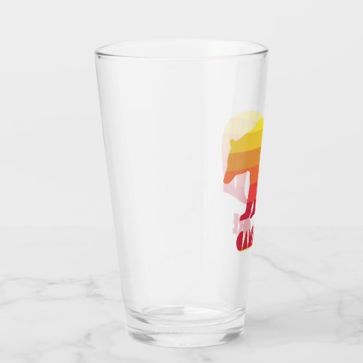 Canmore Alberta Rainbow Beer Glas (Rechts)