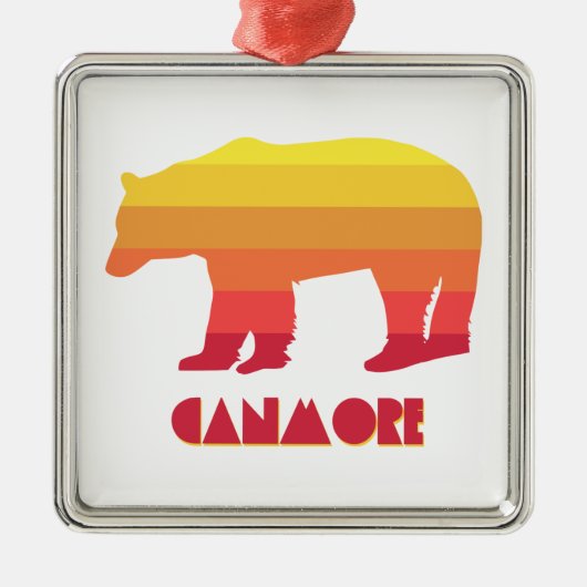 Canmore Alberta Rainbow Beer Metalen Ornament (Voorkant)
