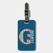 Canmore Alberta Retro Beer Bagagelabel (Voorkant verticaal)