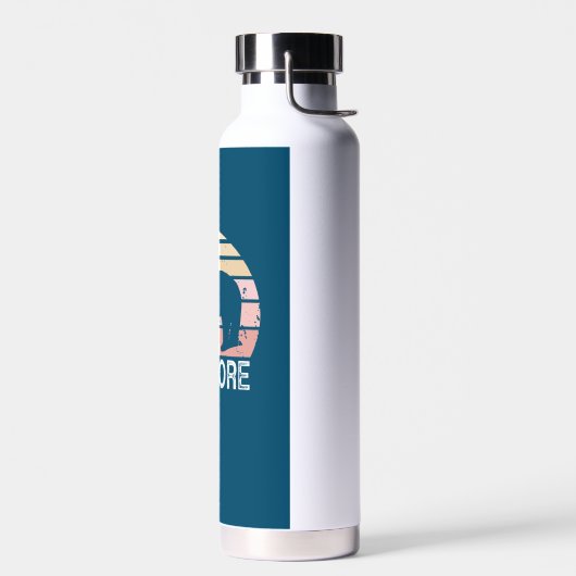 Canmore Alberta Retro Beer Waterfles (Links)