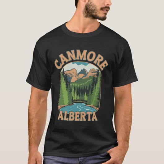 Canmore Alberta. T-shirt (Voorkant)