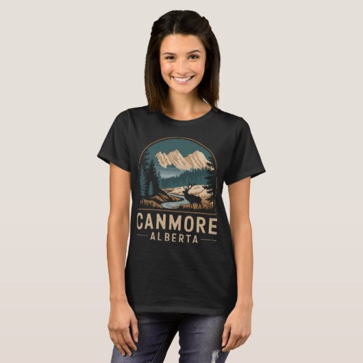 Canmore, Alberta. T-shirt (Voorkant volledig)