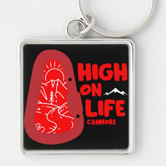 Canmore Alpinisme Canada Sleutelhanger (Voorkant)