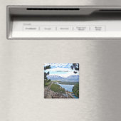 Canmore, Canada picturesque photo Magneet (Insitu (Vaatwasser))