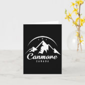 Canmore Canada Skigebied Snowboarden Kaart (Gele Bloem)