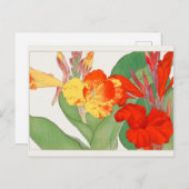 Canna door Tanigami Konan Briefkaart (Voorkant / Achterkant)