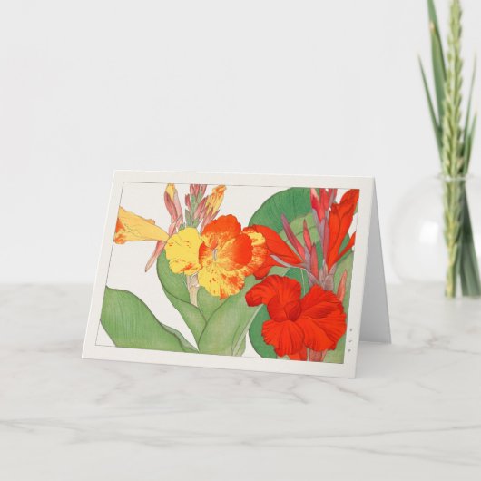 Canna door Tanigami Konan Kaart (Voorkant)