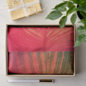 Canna Leaf Roze Tinge Tissuepapier (Geschenk)