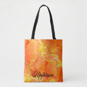 Canna Lilies gepersonaliseerde canvas tas (Voorkant)
