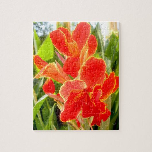 Canna Lilies Puzzle Legpuzzel (Verticaal)