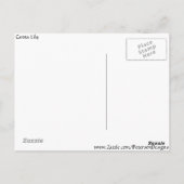 Canna Lily Flower Briefkaart (Achterkant)