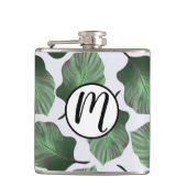 Canna Tropicanna Groene Tropische bladeren & Monog Heupfles (Voorkant)