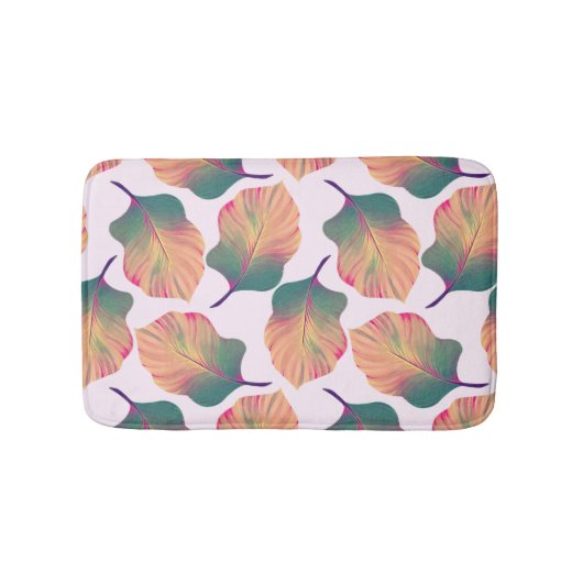 Canna Tropicanna Leaves in Pastel Badmat (Voorkant)