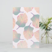 Canna Tropicanna Leaves in Pastel Briefpapier (Staand voorkant)