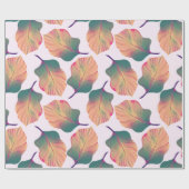 Canna Tropicanna Leaves in Pastel Cadeaupapier (Vlak)