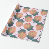 Canna Tropicanna Leaves in Pastel Cadeaupapier (Uitgerold)