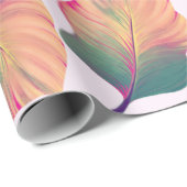 Canna Tropicanna Leaves in Pastel Cadeaupapier (Rol Hoek)